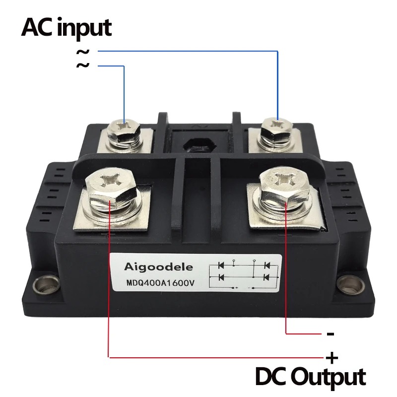 MDQ400A 1600V 400A Russian Rectifier | Generator Bridge Rectifier