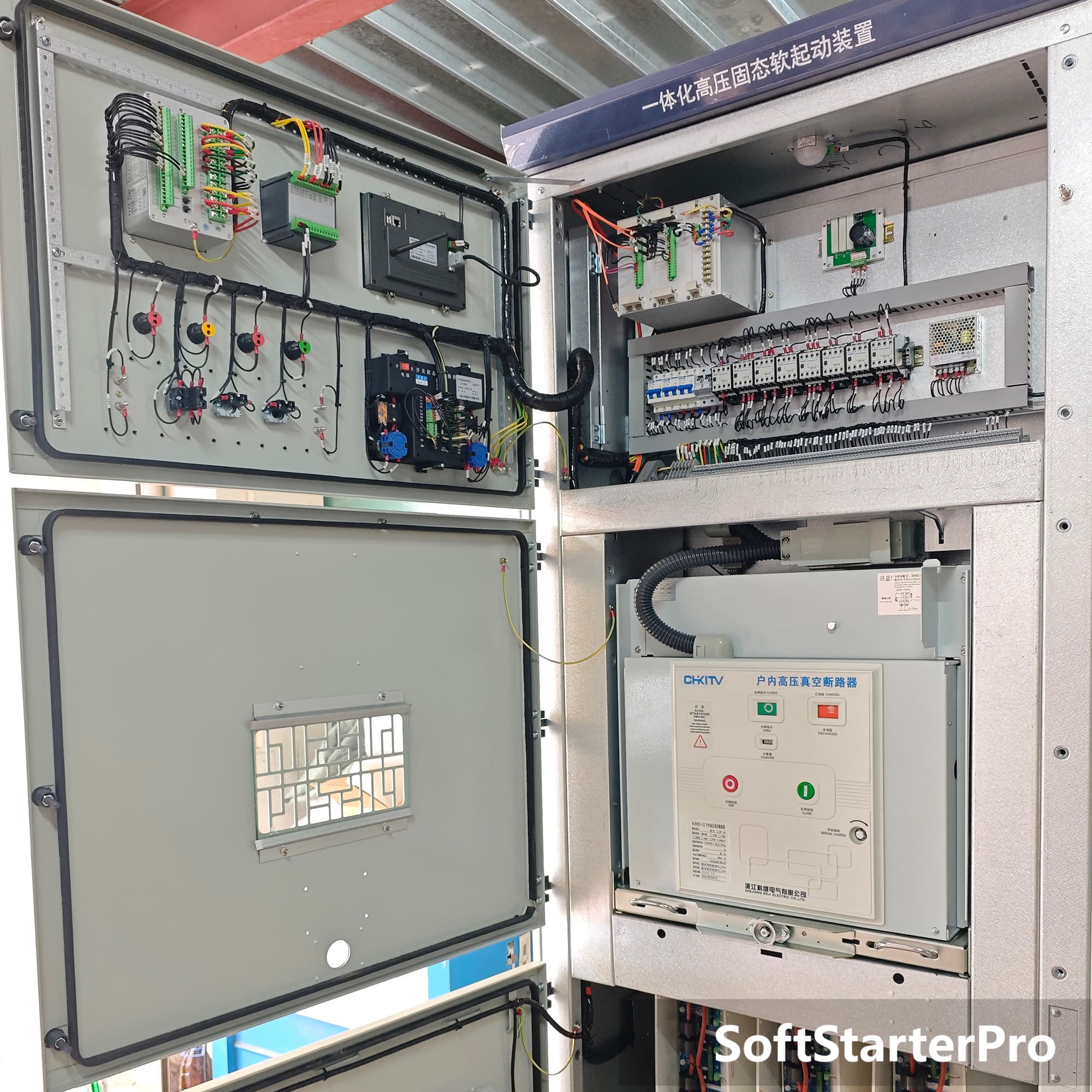 11KV Medium Voltage Soft Starter Asynchronous Motor Control Wiring Detail