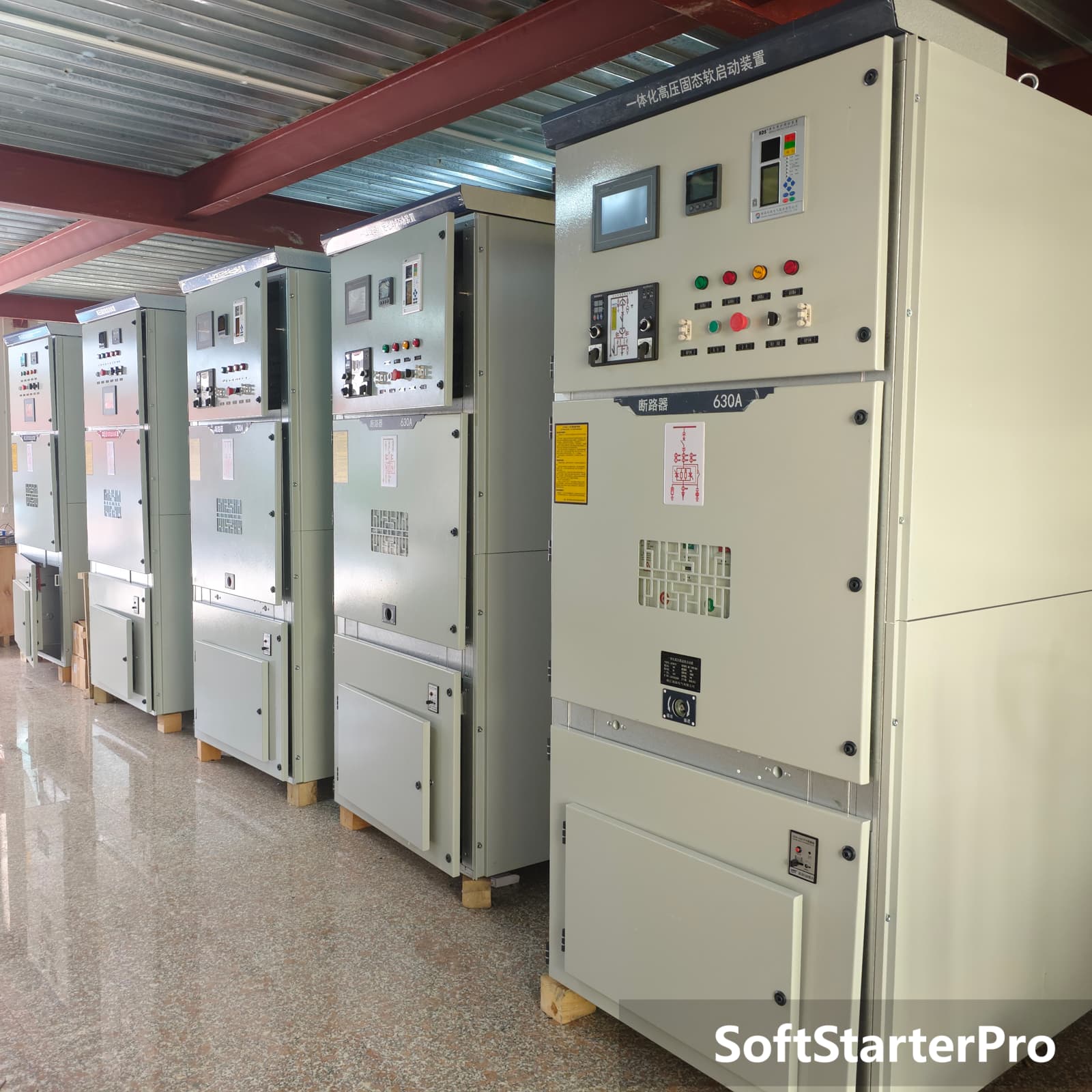 6KV Industrial Soft Starter for High Voltage Metallurgy & Cement Plant Motor Control