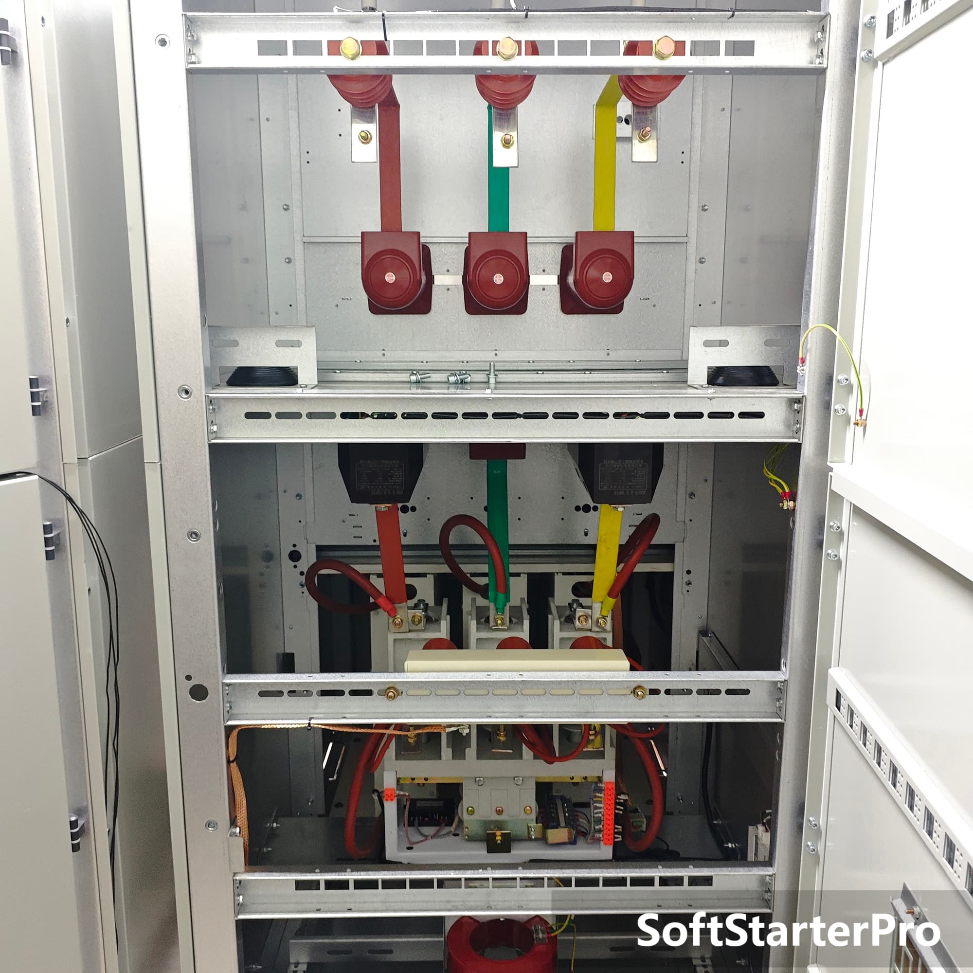10 KV Solid State Soft Starter High Voltage Mining Internal Busbar Assembly