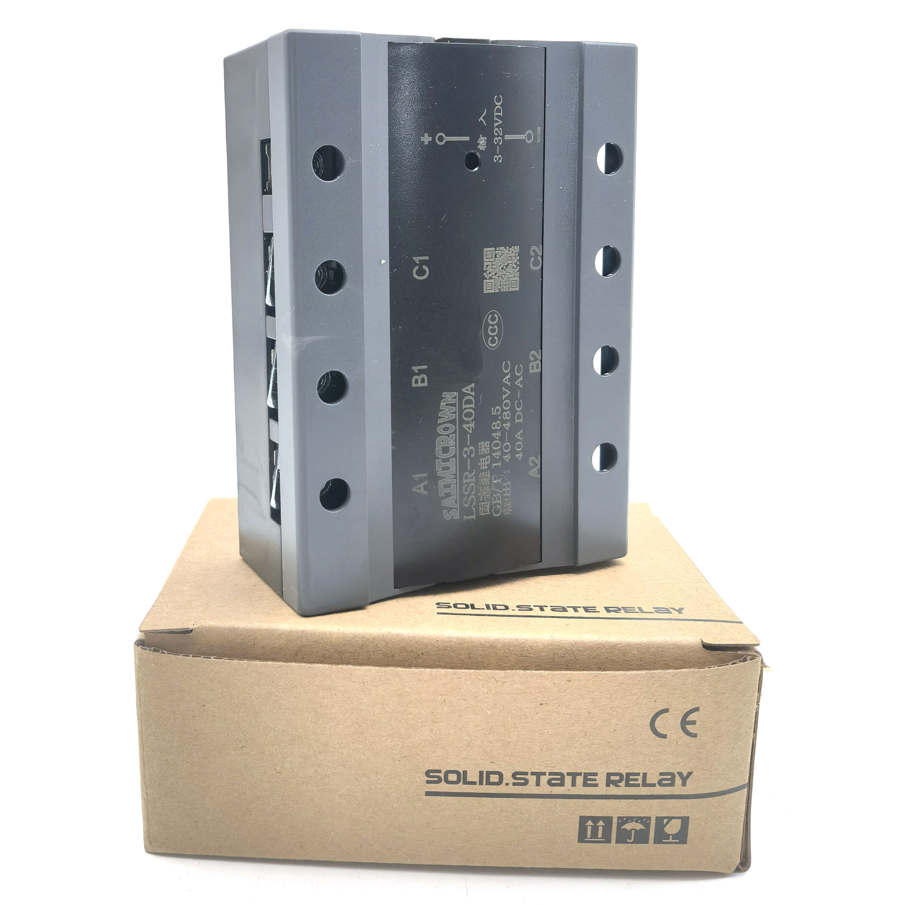 LSSR-3 40DA Three Phase DC to AC Solid State Relay Manufacturer LSSR-3-D4840
