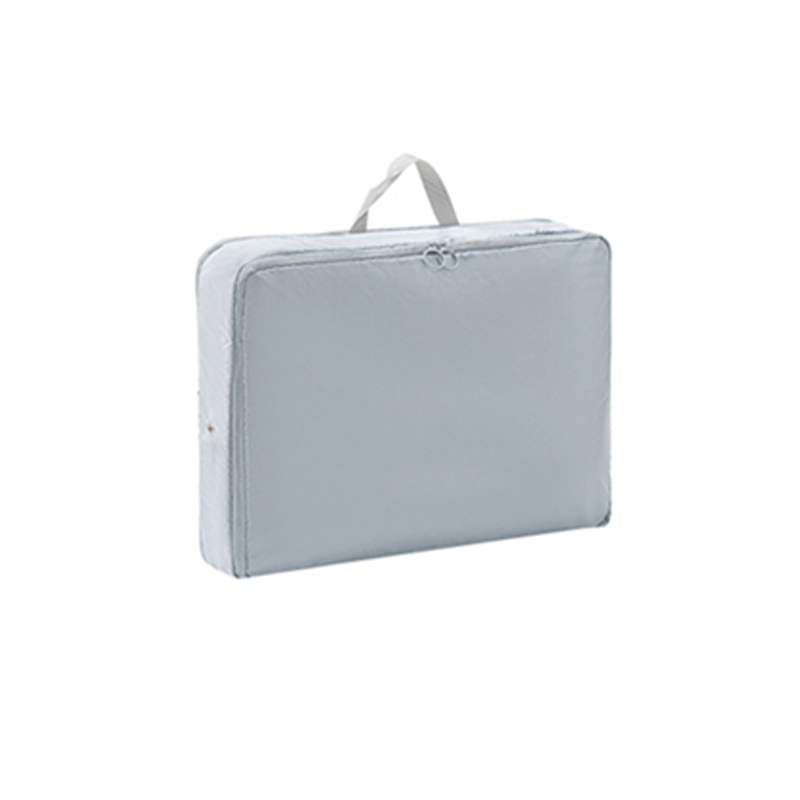 圧縮袋 トラベルポーチ コンパクト 収納ポーチ バッグインバッグ 水洗い可 仕切り ファスナー 旅行用圧縮袋