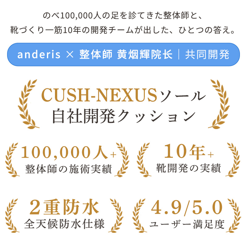 【NEW ARRIVAL】軽量クッションレースアップシューズ、日常通勤とライトアウトドアシーンに適合 CUSH-NEXUS 3