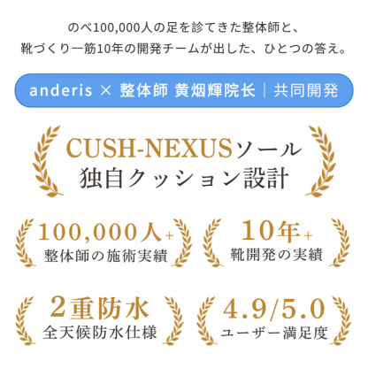 【NEW ARRIVAL  4/15 (水) 発壳開始】軽量クッションレースアップシューズ、通勤と初級ランニングに適合 CUSH-NEXUS 2 
