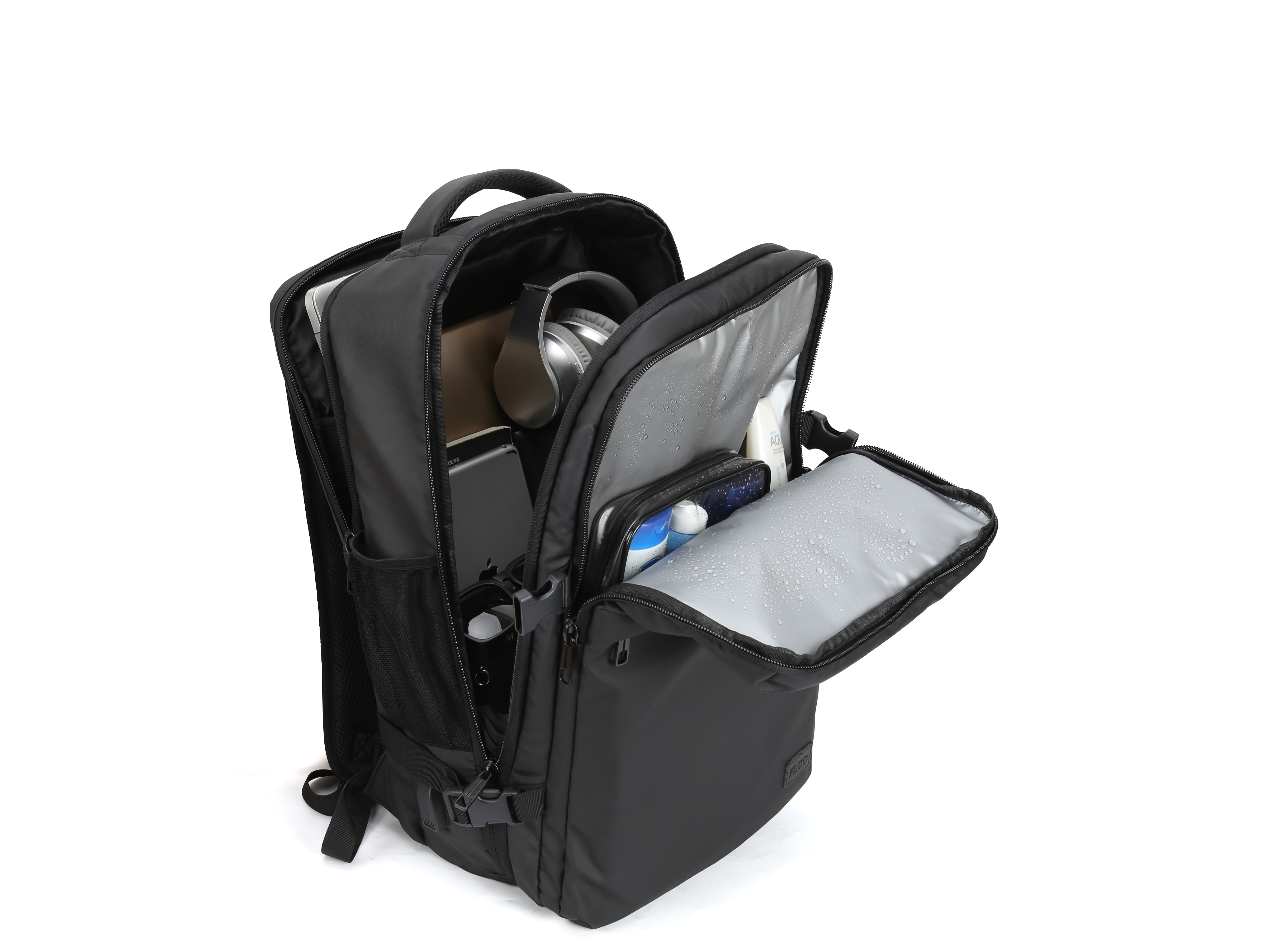 カジュアル ギフト クリスマス バックパック 通学 通勤 旅行用 背面ファスナー サイドポケット ショルダーベルト 撥水 15.6インチ ポケット 多い リュックサック 大きめ 軽量 おしゃれ