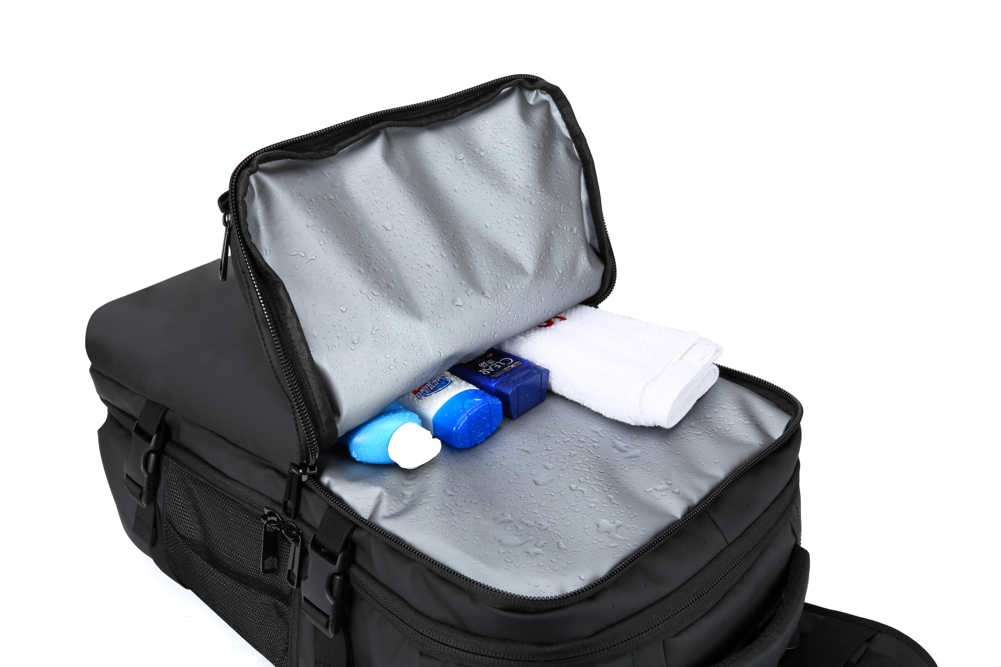 カジュアル ギフト クリスマス バックパック 通学 通勤 旅行用 背面ファスナー サイドポケット ショルダーベルト 撥水 15.6インチ ポケット 多い リュックサック 大きめ 軽量 おしゃれ