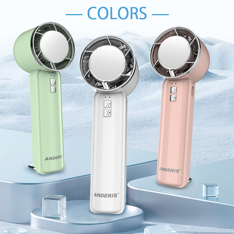 2025最新 おすすめ 冷却ハンディファン -10℃ 瞬間冷感 5段階風量調節 1秒冷感 長時間 小型扇風機 強風 コンパクト 充電式扇風機 花火大会 祭り 夏 熱中症 猛暑対策 PSE認証済 安心保証