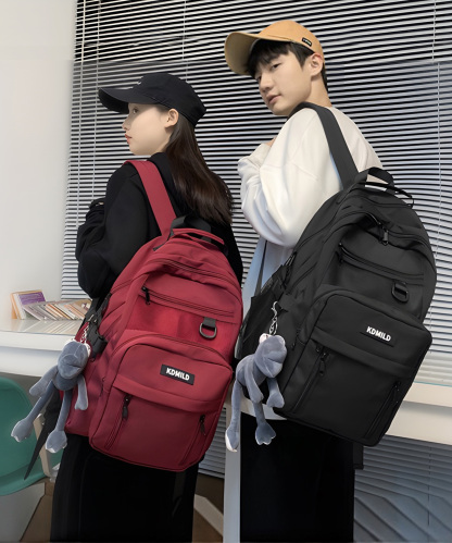 ★新入学応援！★可愛いキーホルダー付き★ リュック レディース リュックサック バックパック メンズ 男女兼用 ナイロン 大容量