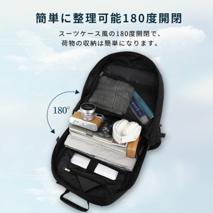 ビジネスリュック 大容量 バックパックリュックサック 通勤 usbポート 旅行 登山 盗難防止 多機能 防災リュック 機内持ち込み 026