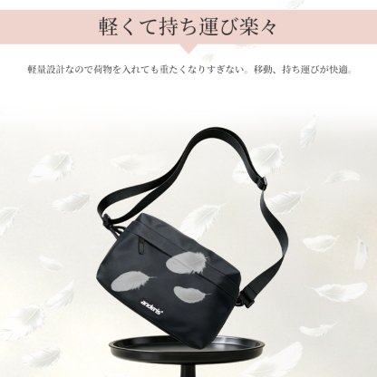 【エコ素材｜爆安せール3,320円】ショルダーバッグ メンズ 大容量 撥水 ナイロン 斜めがけ 軽量 コンパクト 通勤 通学 kb05