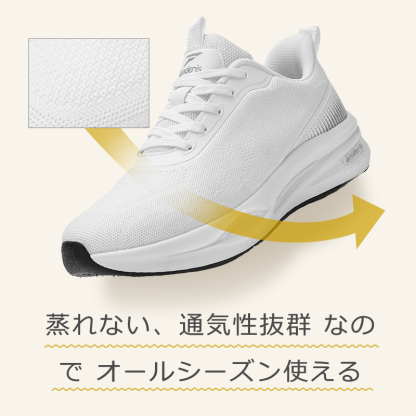 【男女兼用】【立ったまま履ける スニーカー 腰をしっかり守る】レディース スニーカー メンズ 幅広 厚底 白 黒 きれいめ 軽量 ウォーキングシューズ 歩きやすい ニット 通気性 スポーツ ランニングシューズ 人気 韓国 疲れない オシャレ  運動靴 防滑 通学 通勤 高齢者 婦人