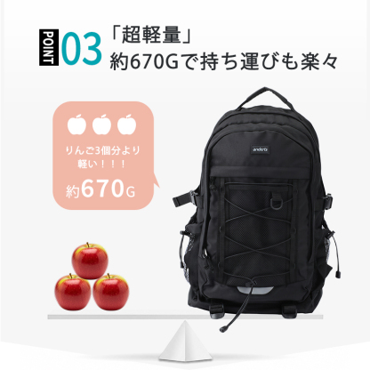 【爆安セール4,400円】リュック レディース メンズ 大容量 30L 男女兼用 バックパック リュックサック 軽量 撥水 通勤 通学 a4 b612