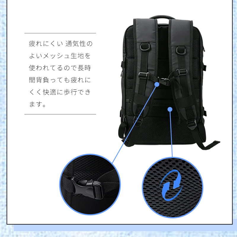 カジュアル ギフト バックパック 通学 通勤 旅行用 背面ファスナー サイドポケット ショルダーベルト 撥水 ポケット 多い リュックサック 大きめ 軽量 6690