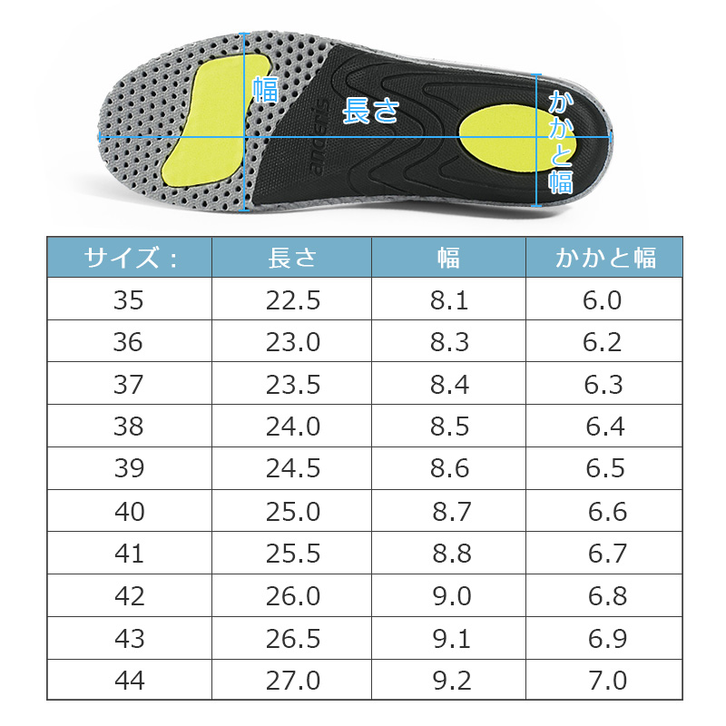 【爆安セール1680円】中敷き インソール 疲れない 中敷 靴 ブーツ 土踏まず 最強 ダイエット 衝撃吸収 xd05