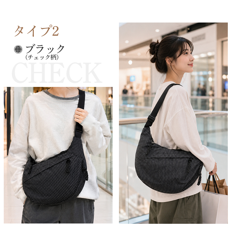 【爆安セール1,680円】ショルダーバッグ 斜めがけ バッグ レディース メンズ肩掛け ショルダー ミニバッグ 軽量 撥水 ナイロン  kb01