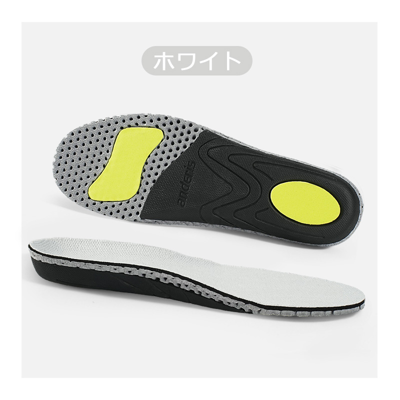 【爆安セール1680円】中敷き インソール 疲れない 中敷 靴 ブーツ 土踏まず 最強 ダイエット 衝撃吸収 xd05