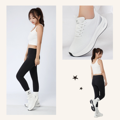 【男女兼用】【立ったまま履ける スニーカー 腰をしっかり守る】レディース スニーカー メンズ 幅広 厚底 白 黒 きれいめ 軽量 ウォーキングシューズ 歩きやすい ニット 通気性 スポーツ ランニングシューズ 人気 韓国 疲れない オシャレ  運動靴 防滑 通学 通勤 高齢者 婦人