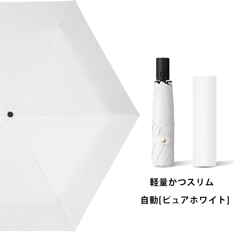 日傘 折りたたみ 完全遮光 折りたたみ傘 自動開閉 晴雨兼用 軽量 レディース傘 風に強い 遮熱 遮光率 100％ uvカット 