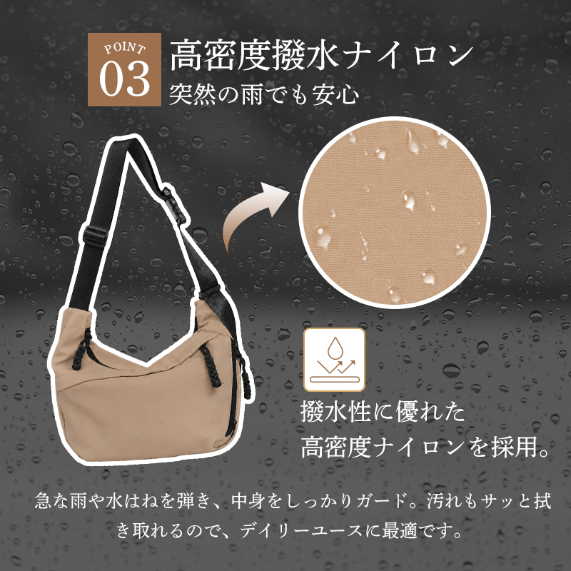 【爆安セール1,680円】ショルダーバッグ 斜めがけ バッグ レディース メンズ肩掛け ショルダー ミニバッグ 軽量 撥水 ナイロン  kb01