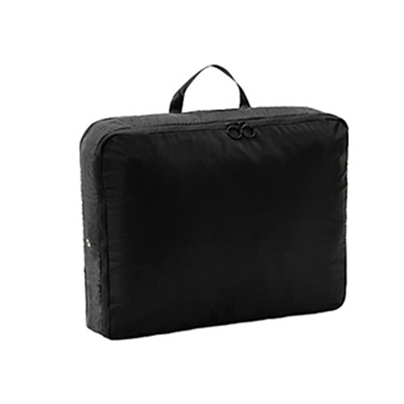 圧縮袋 トラベルポーチ コンパクト 収納ポーチ バッグインバッグ 水洗い可 仕切り ファスナー 旅行用圧縮袋