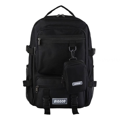 通学 多機能 カジュアル 学生 軽量 大きめ 収納 旅行高校生 a4 シンプル 防水 pc