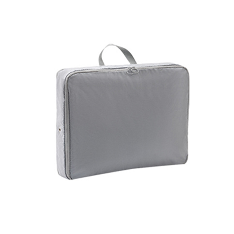 圧縮袋 トラベルポーチ コンパクト 収納ポーチ バッグインバッグ 水洗い可 仕切り ファスナー 旅行用圧縮袋