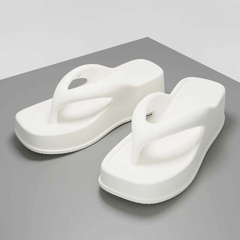 ビーチサンダル 厚底 ヒール ビーサン トングサンダル リカバリーサンダル 滑り止め 