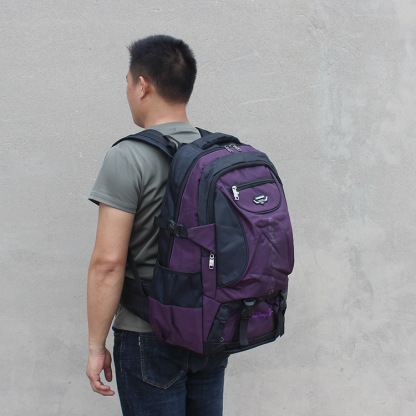 登山バッグ 大容量 撥水 アウトドア バッグ 旅行 軽量 多機能 超軽量 収納 カバン スポーツ ハイキング 防災バッグ キャンプ 部活