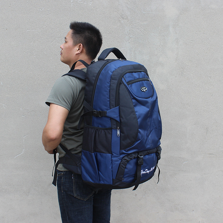 登山バッグ 大容量 撥水 アウトドア バッグ 旅行 軽量 多機能 超軽量 収納 カバン スポーツ ハイキング 防災バッグ キャンプ 部活