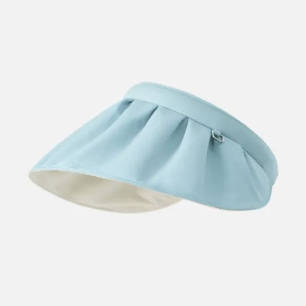 サンバイザー レディース uvカット カチューシャバイザー 蒸れない 折りたたみ 折り畳み サンバイザー ゴルフ 紫外線対策 帽子 レディース uv 持ち運び便利 おしゃれ 痛くない 春夏 自転車 飛ばない ずれない 日焼け防止 yfm5