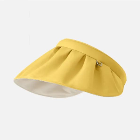 サンバイザー レディース uvカット カチューシャバイザー 蒸れない 折りたたみ 折り畳み サンバイザー ゴルフ 紫外線対策 帽子 レディース uv 持ち運び便利 おしゃれ 痛くない 春夏 自転車 飛ばない ずれない 日焼け防止 yfm5