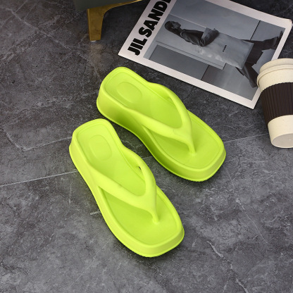 ビーチサンダル 厚底 ヒール ビーサン トングサンダル リカバリーサンダル 滑り止め 