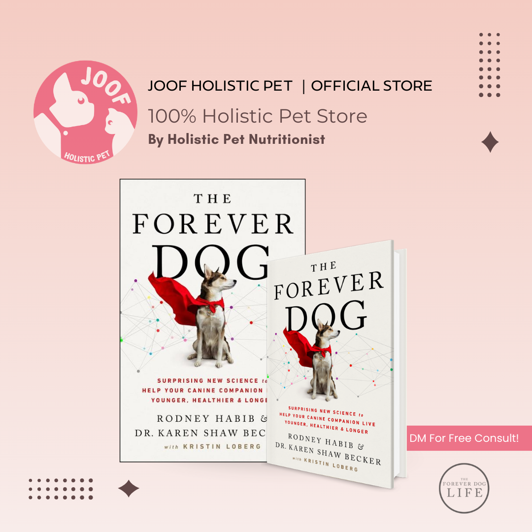 The Forever Dog Dr Karen Becker Rodney Habib Holistic Dog Health Book Soft Cover