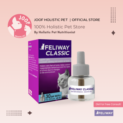 FELIWAY Classic Diffuser (Kit & Refill) Cat Pheromone Calming Anxiety Behaviour Support for Cats