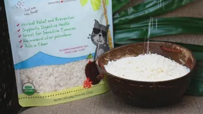 CocoTherapy Organic Cat Hairball Plus | Hairball Digestive Fiber Support | Holistic Healthcare for Cats