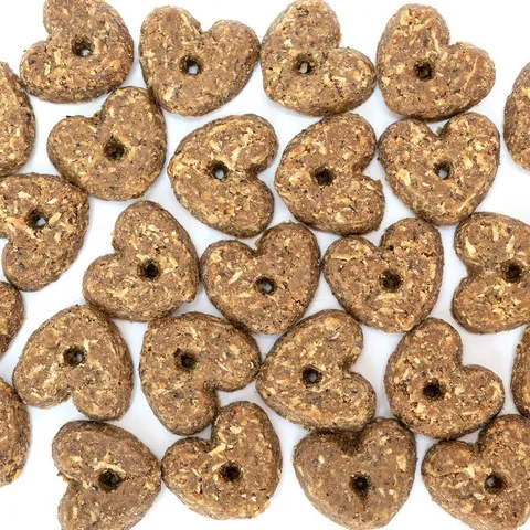 CocoTherapy Organic Pure Hearts Cookies | Vegan Grain Gluten Free Coconut Baked Treats For Dogs | Premium Pets Treats