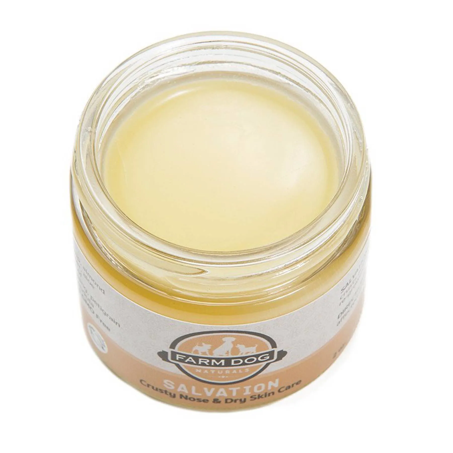 Farm Dog Naturals Salvation Salve (2oz) | Crusty Nose/Dry Skin Inflamed Topical Support | Holistic Grooming Care for Dog