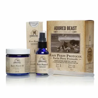 Adored Beast Easy Peesy Protocol | Urinary Tract Function Support | Holistic Healthcare for Dogs & Cats