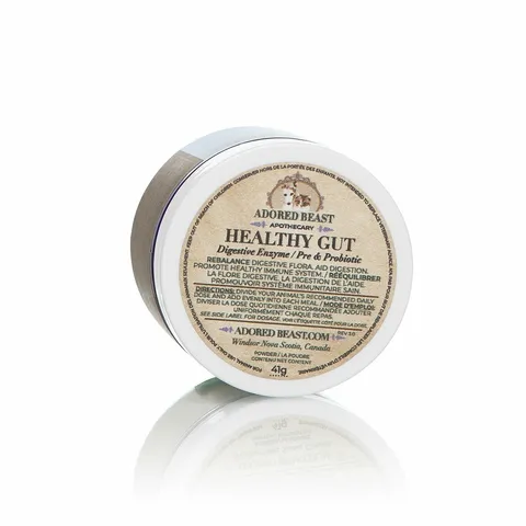 Adored Beast Healthy Gut | Pre & Probiotics + Digestive Pancreatitis Support | Holistic Healthcare for Dogs & Cats