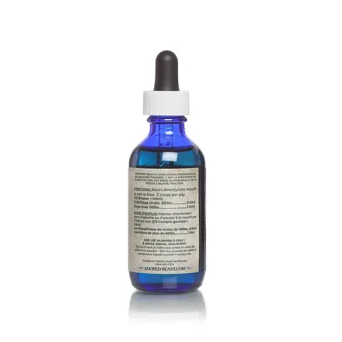 Adored Beast Liver Tonic (60ml) | Liver Kidney Gallbladder Pancreas Organ Support | Holistic Healthcare for Dogs & Cats