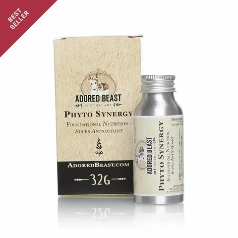 Adored Beast Phyto Synergy | Super Antioxidant Immune Omega3 Support | Holistic Healthcare for Dogs & Cats