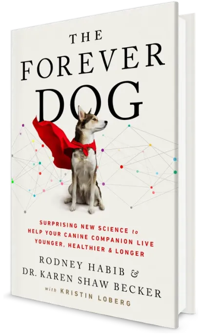 Dr Karen Becker & Rodney Habib Book - The Forever Dog (Soft Cover) : A New Science Blueprint for Raising Healthy and Happy Canine Companions | Pet Natural Care & Health Support Book