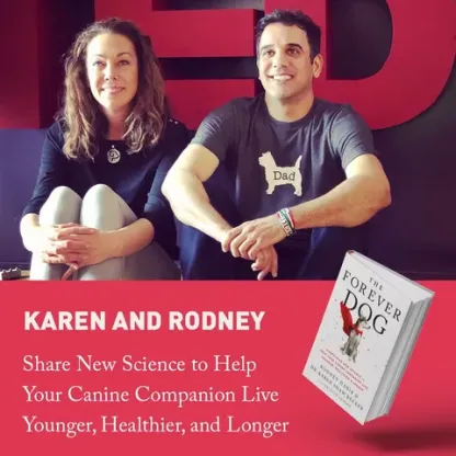 Dr Karen Becker & Rodney Habib Book - The Forever Dog (Soft Cover) : A New Science Blueprint for Raising Healthy and Happy Canine Companions | Pet Natural Care & Health Support Book