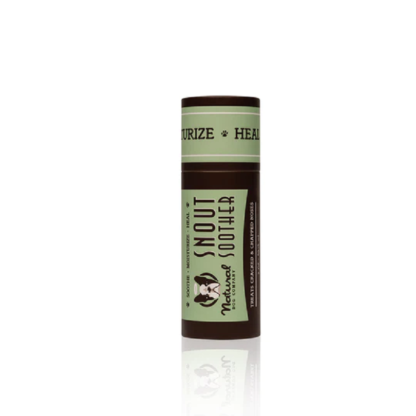 Natural Dog Company Snout Soother Stick (0.15oz & 2oz) Dry Nose Hyperkeratosis Healing Balm for Dogs