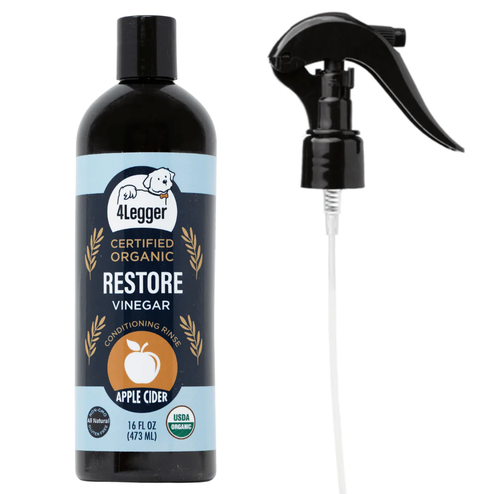 4Legger Restore Conditioner (8oz & 16oz) Yeast Bacteria Skin Treatment Support for Dogs