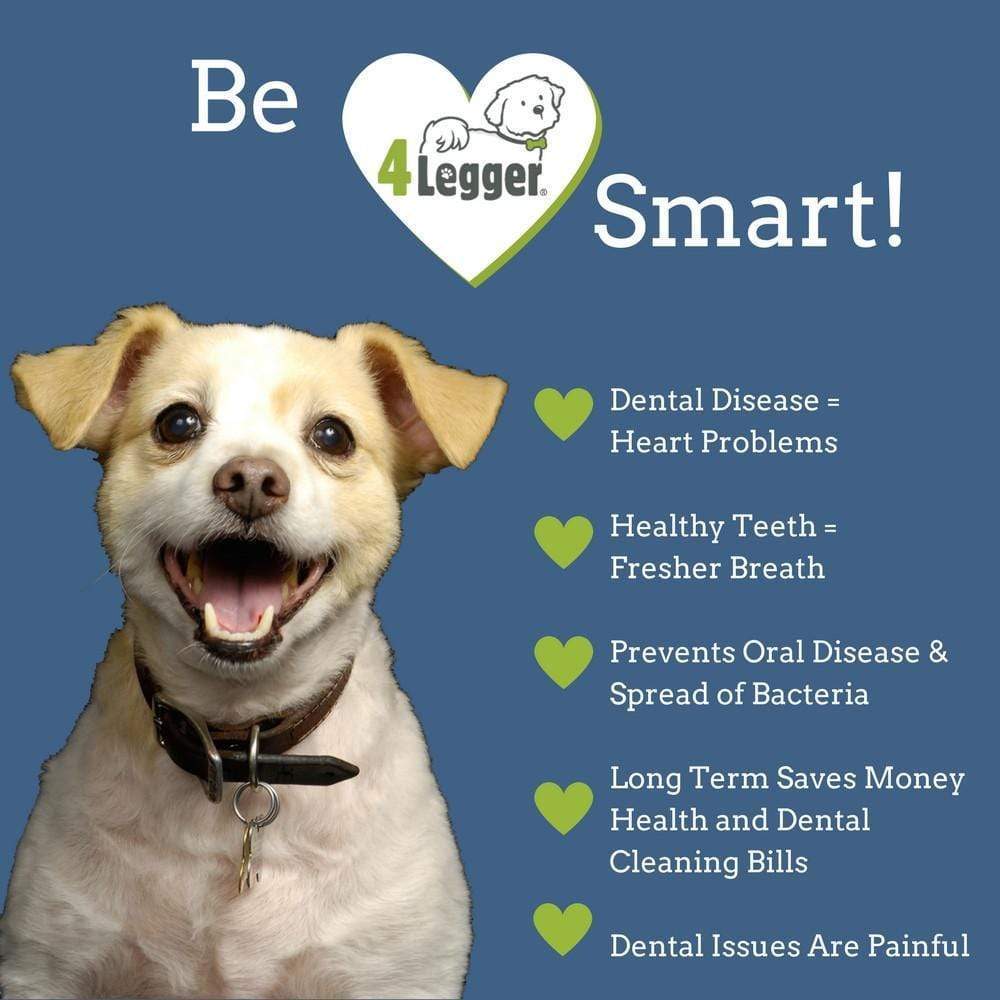 4Legger Vegan Dental Powder Oral Health Support for Dogs