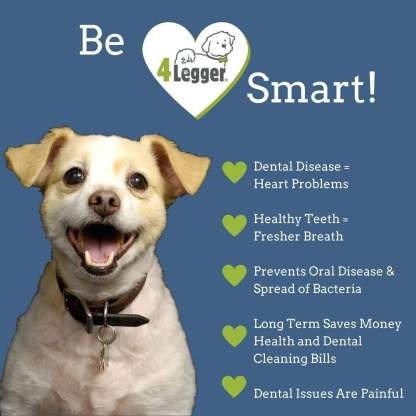 4Legger Vegan Dental Powder Oral Health Support for Dogs