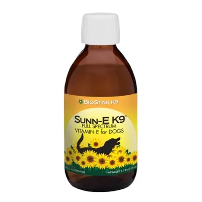 BioStar K9 Sunn-E K9 | Vitamin E Antioxidant Support for Skin Brain Heart & Eye | Holistic Healthcare for Dogs