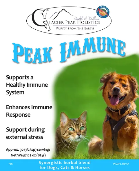 Glacier Peak Peak Immune | Immune Support | Holistic Healthcare for Dogs & Cats