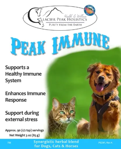 Glacier Peak Peak Immune | Immune Support | Holistic Healthcare for Dogs & Cats